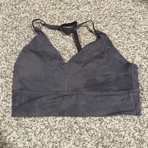 Alphalete t back sports bra size small never worn